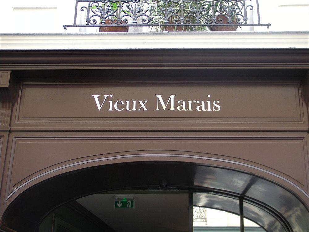 Hotel Du Vieux Marais Paryż Zewnętrze zdjęcie